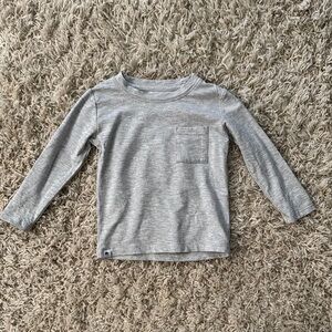 George Hats Kids Long Sleeve Bamboo Pocket Tee